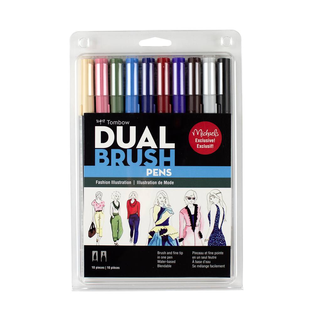 Tombow Exclusive Fashion Illustration Dual Brush Pens Michaels